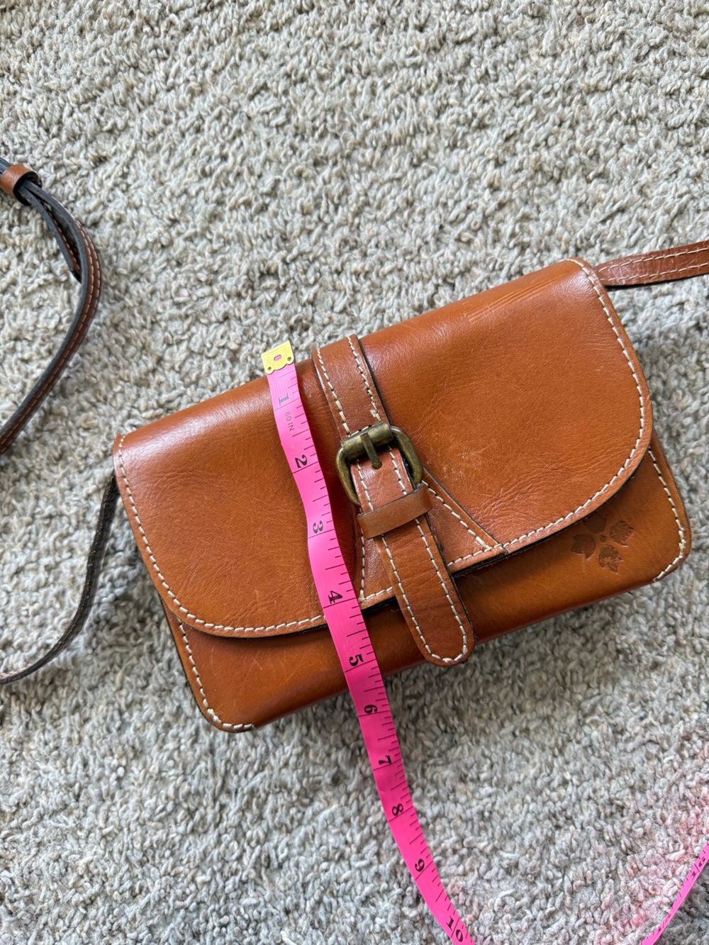 Patricia Nash Torri Leather Corssbody - Picture 8 of 10